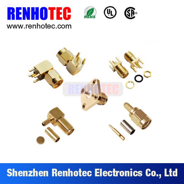 SMA Male Female PCB Cable Electrical Coaxial SMA Connector